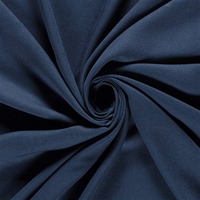 Viscose Twill, ensfarvet, dubl.